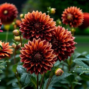 Георгин Маскарад купить по цене от 699р. в интернет-магазине «Посадика» с доставкой почтой в в Харовске и по всей России – [изображение №1].